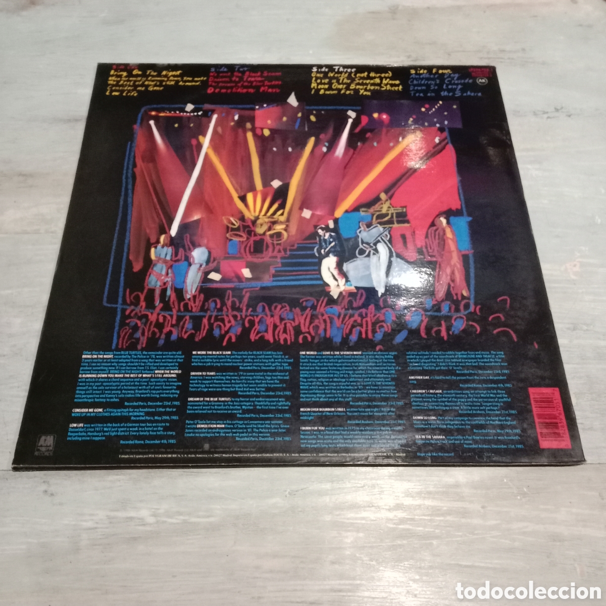 Discos de vinilo: STING - BRING ON THE NIGHT - LP DOBLE - Foto 2