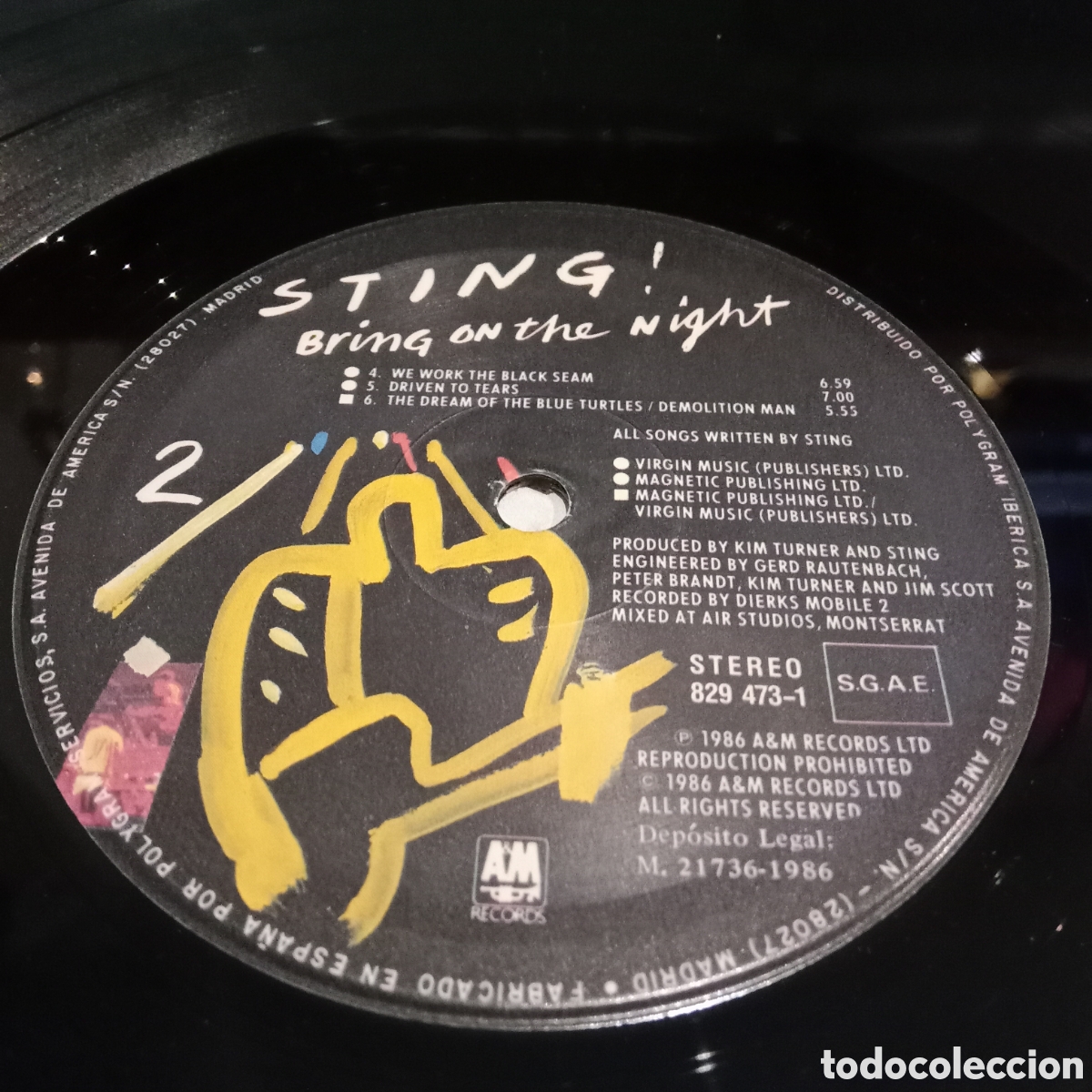 Discos de vinilo: STING - BRING ON THE NIGHT - LP DOBLE - Foto 7
