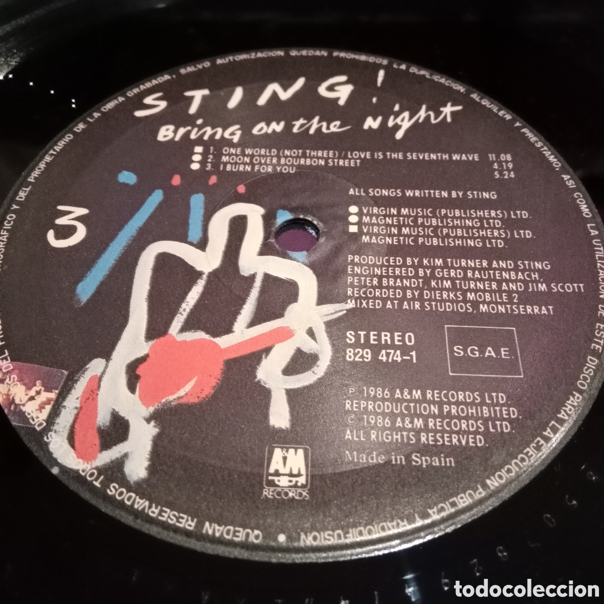 Discos de vinilo: STING - BRING ON THE NIGHT - LP DOBLE - Foto 10