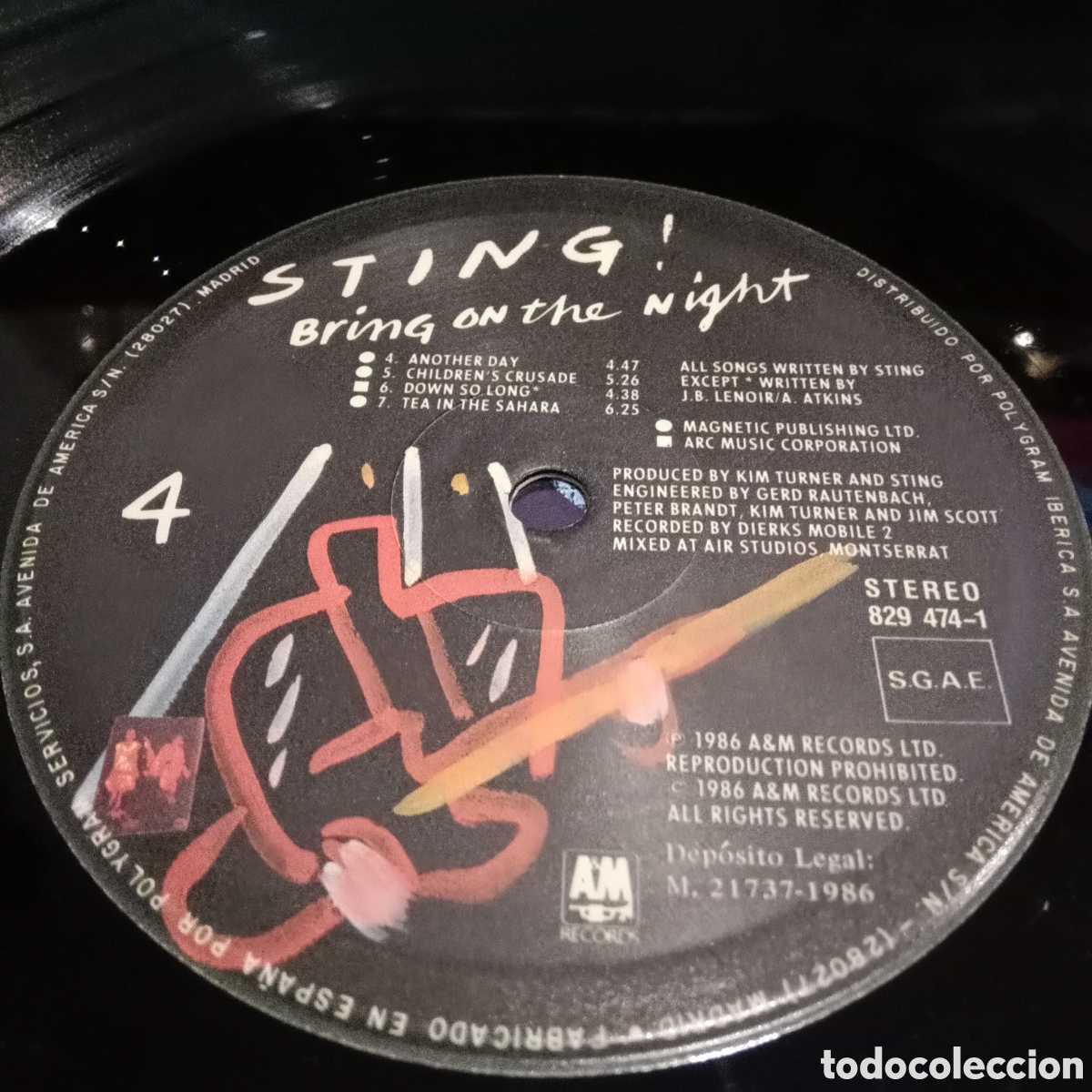 Discos de vinilo: STING - BRING ON THE NIGHT - LP DOBLE - Foto 11