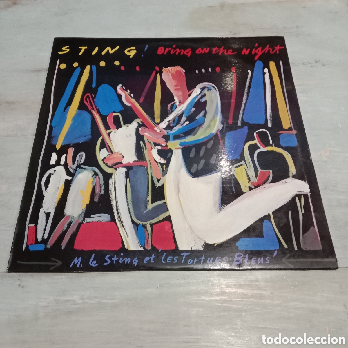 Discos de vinilo: STING - BRING ON THE NIGHT - LP DOBLE