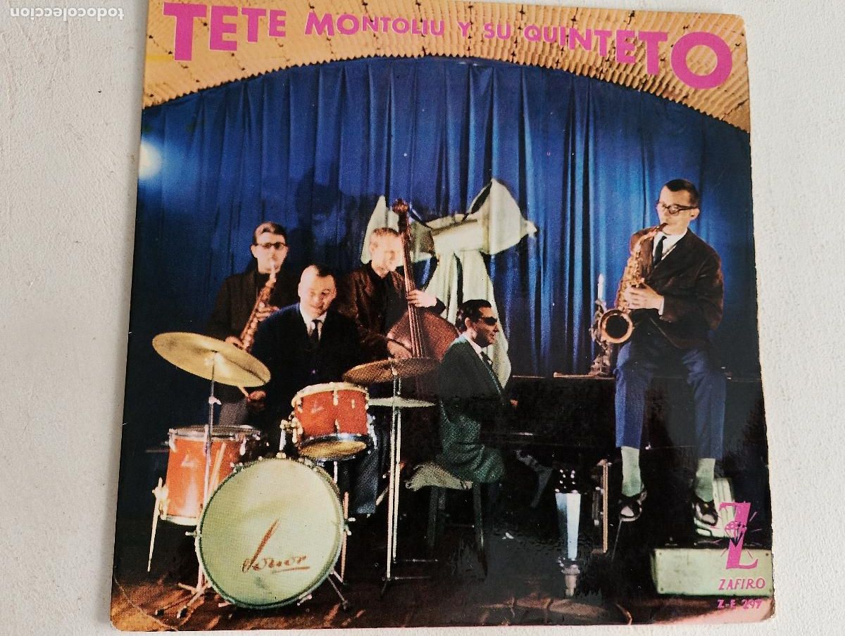 Discos de vinilo: Tete Montoliu Y Su Quinteto &ndash; Tete Montoliu Y Su Quinteto 1962,zafiro, mono