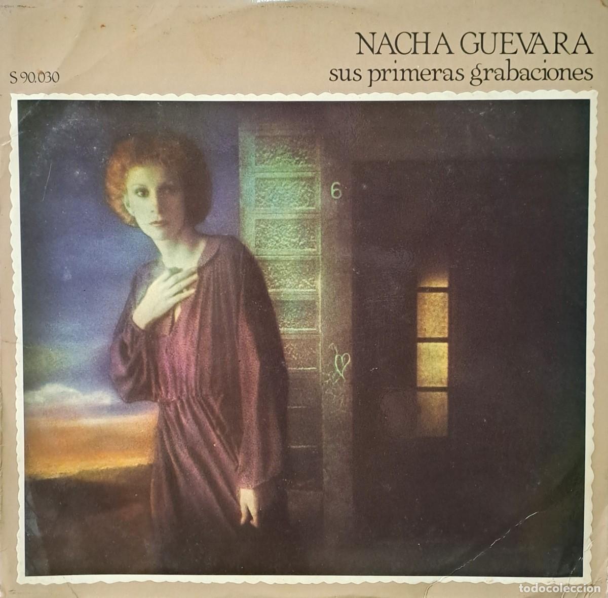 Discos de vinilo: LPs NACHA GUEVARA, SUS PRIMERAS GRABACIONES. EL DULCE MINUET, LOS ELEMENTOS..... LP-SEXT-1372