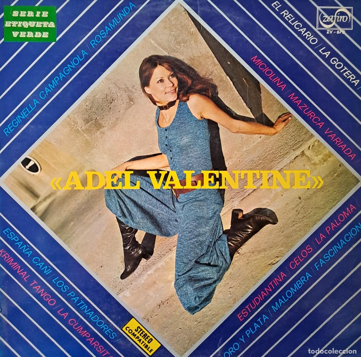 Discos de vinilo: LPs ADEL VALENTINE. LA PALOMA, EL RELICARIO, ORO Y PLATA..... LP-SEXT-1373