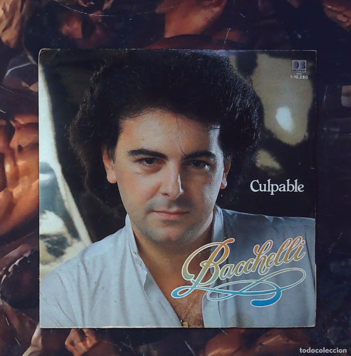 Discos de vinilo: disco single ep bacchelli culpable
