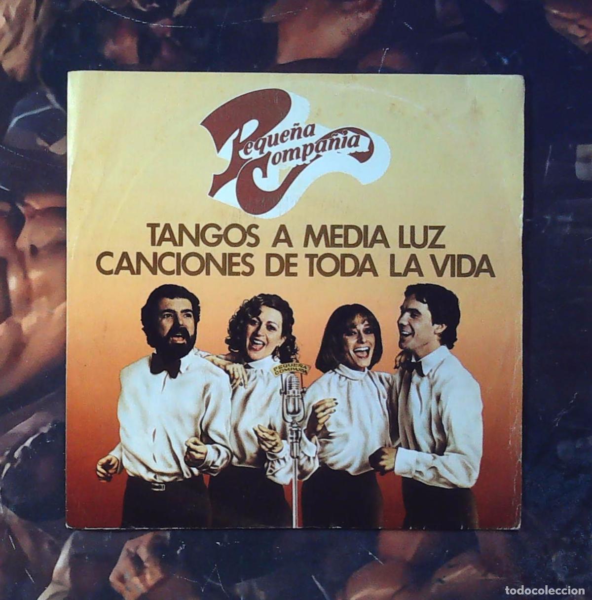 Discos de vinilo: disco single ep la peque&ntilde;a compa&ntilde;ia tangos a media luz