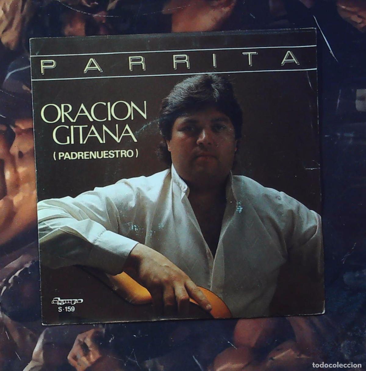 Discos de vinilo: disco single ep parrita oracion gitana padrenuestro azul como el cielo .