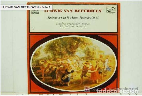 Discos de vinilo: &iexcl;&iexcl;&iexcl;LIQUIDACI&Oacute;N!!! DISCO LP LUDWIG VAN BEETHOVEN