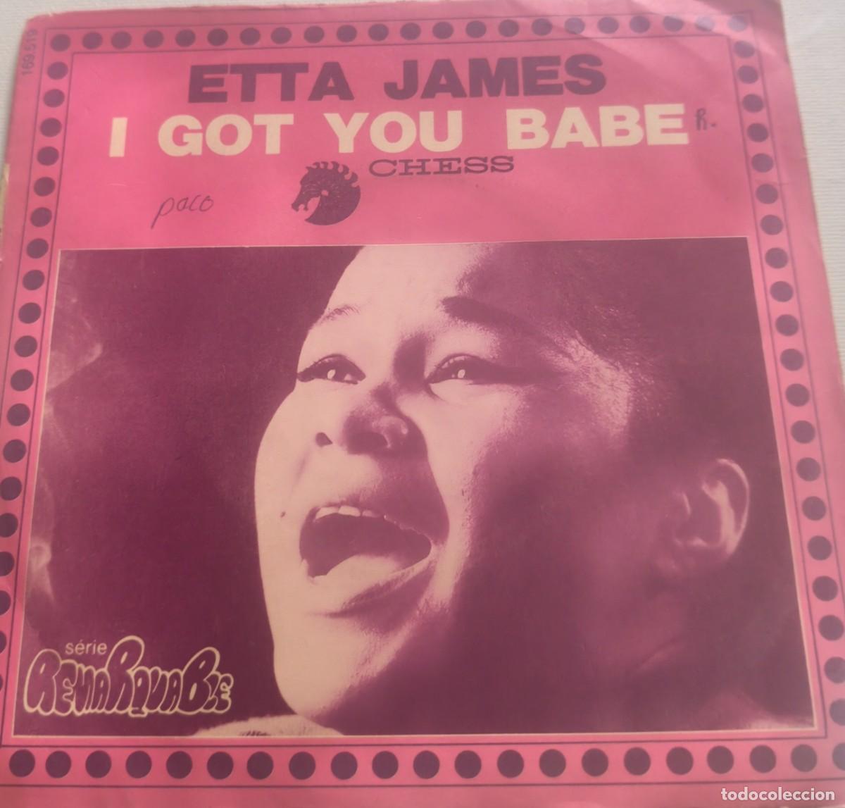 Discos de vinilo: ETTA JAMES-I GOT YOU BABE-PEDIDO MINIMO 11 EUROS