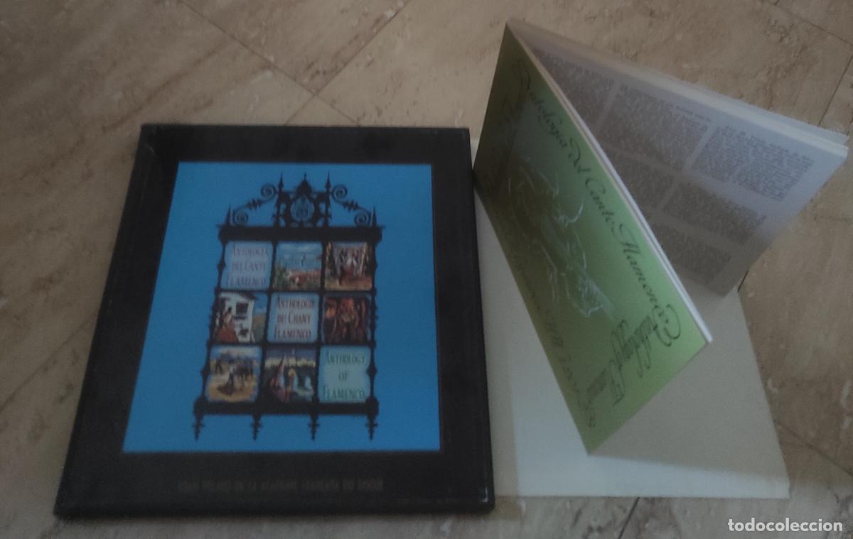 Discos de vinilo: Antolog&iacute;a Del Cante Flamenco -edicion 1896-hispavox-caja 3 lp mas libro-excelente estado-como nuevos