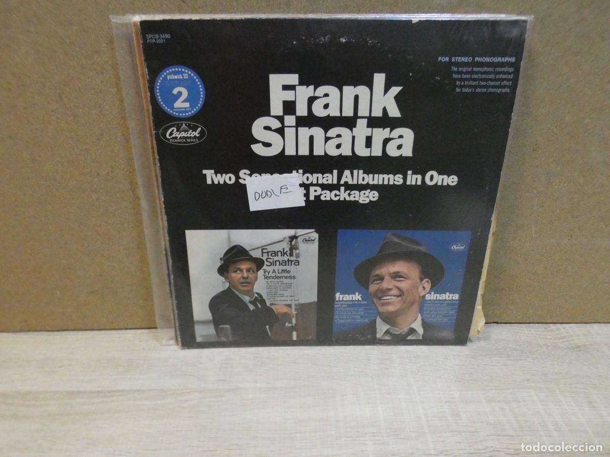 Vinyl records: ARKANSAS1980 BOXX743 VINILO LEVE USO AUN CORRECTO FRANK SINATRA DOBLE LP