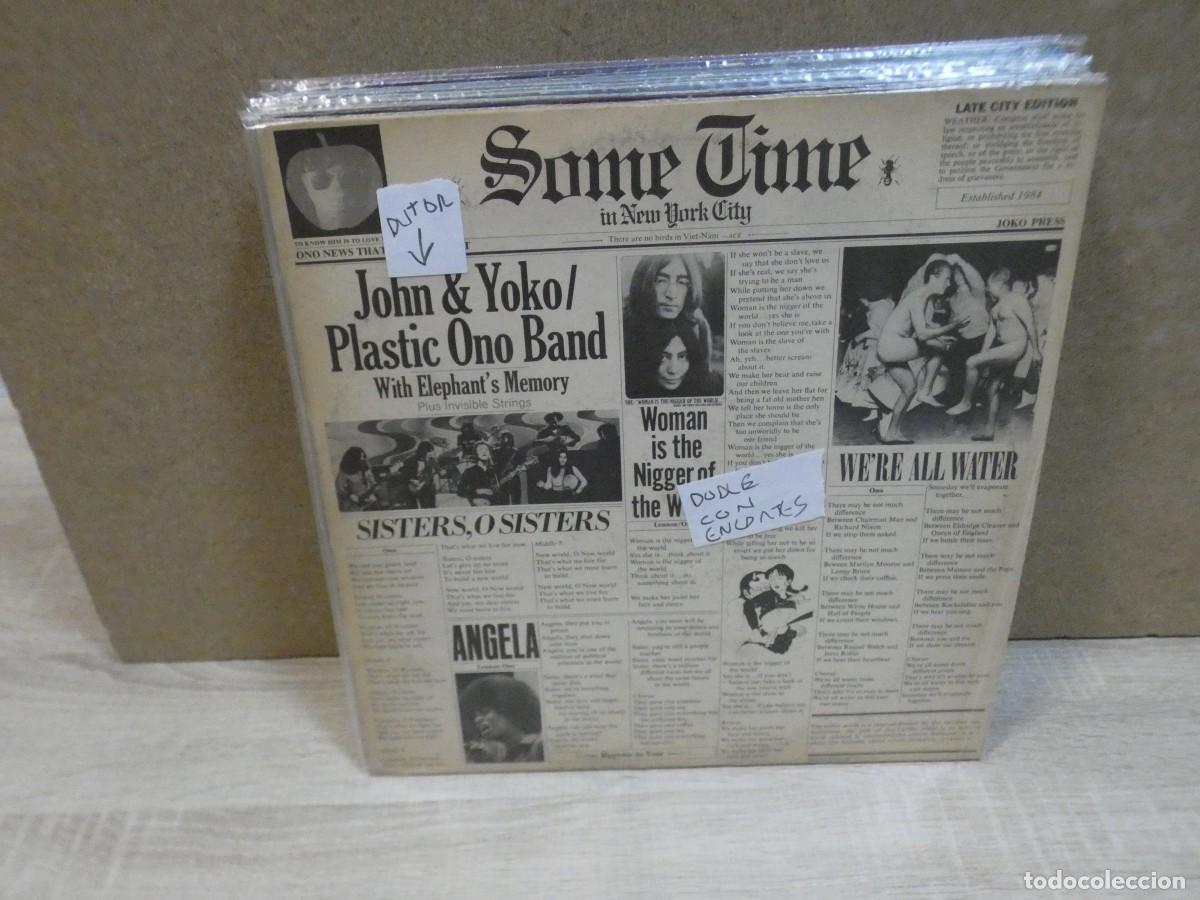 Discos de vinilo: ARKANSAS1980 LOTT738 VINILO CORRECTISIMO JOHN LENNON Y YOKO ONO DOBLE LP CON ENCARTES