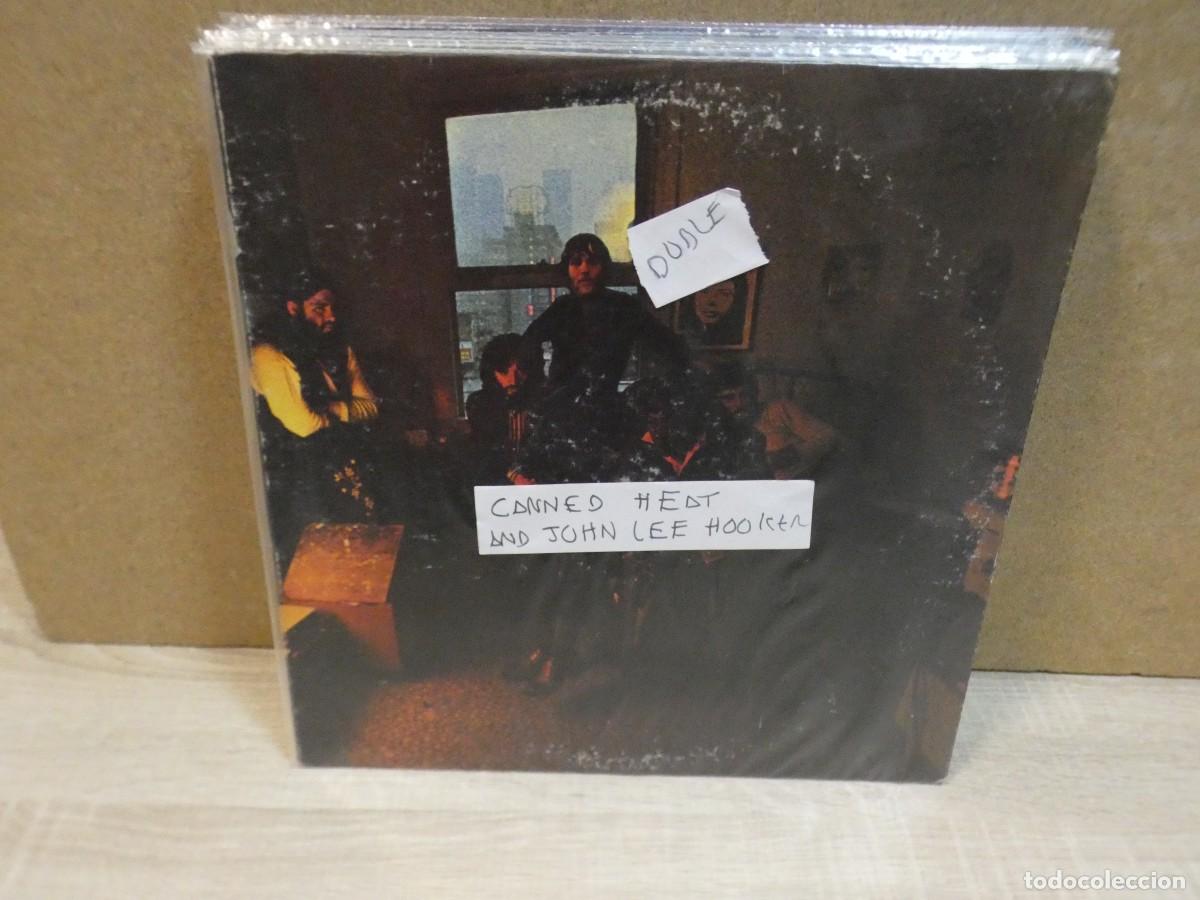 Discos de vinilo: ARKANSAS1980 LOTT738 VINILO CORRECTISIMO CANNED MEAT Y JOHN LEE HOOKER DOBLE LP