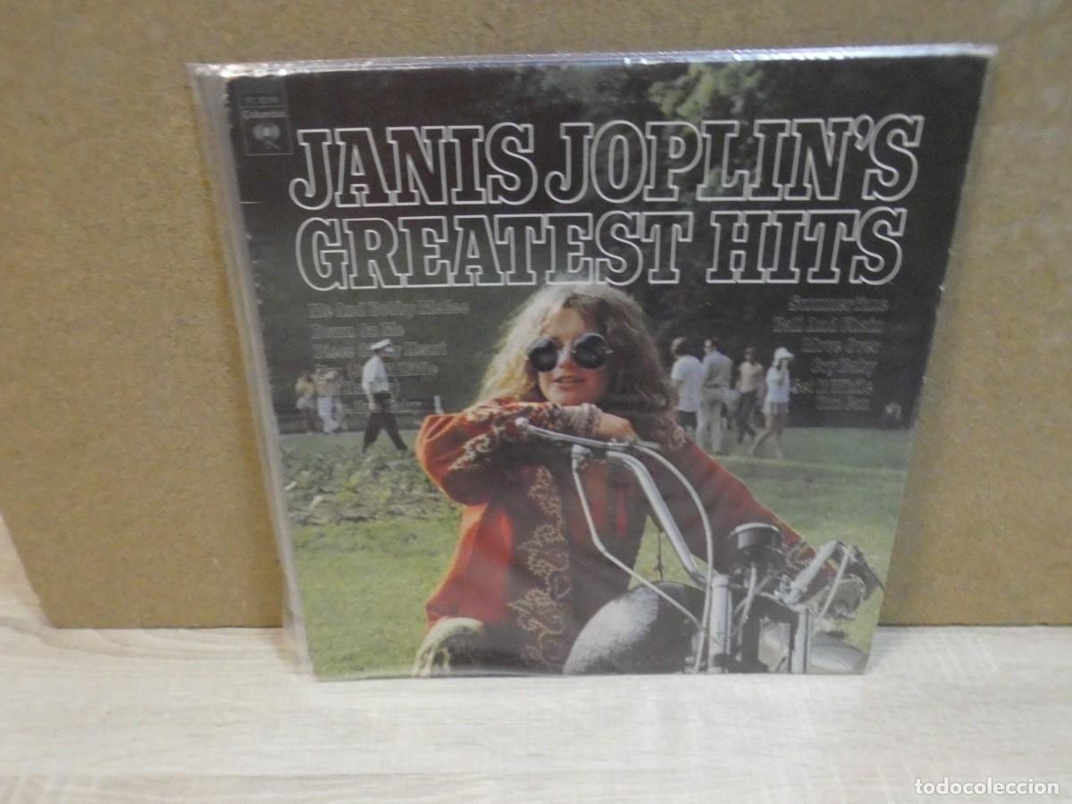 Discos de vinilo: ARKANSAS1980 LOTT738 VINILO CORRECTISIMO JANIS JOPLIN