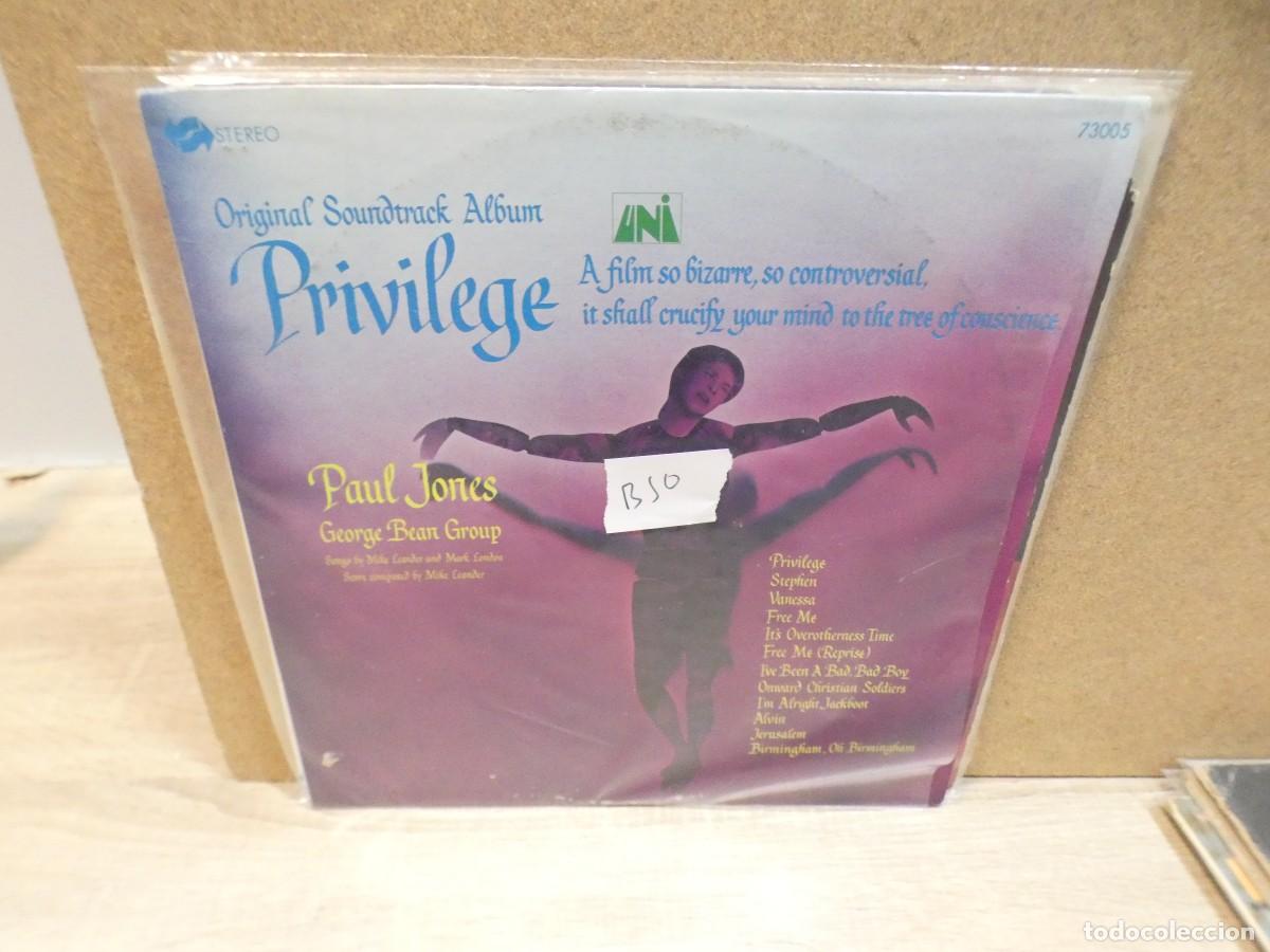 Discos de vinilo: ARKANSAS1980 BOXX754 VINILO CORRECTISIMO BSO OST BANDA SONORA PRIVILEGE