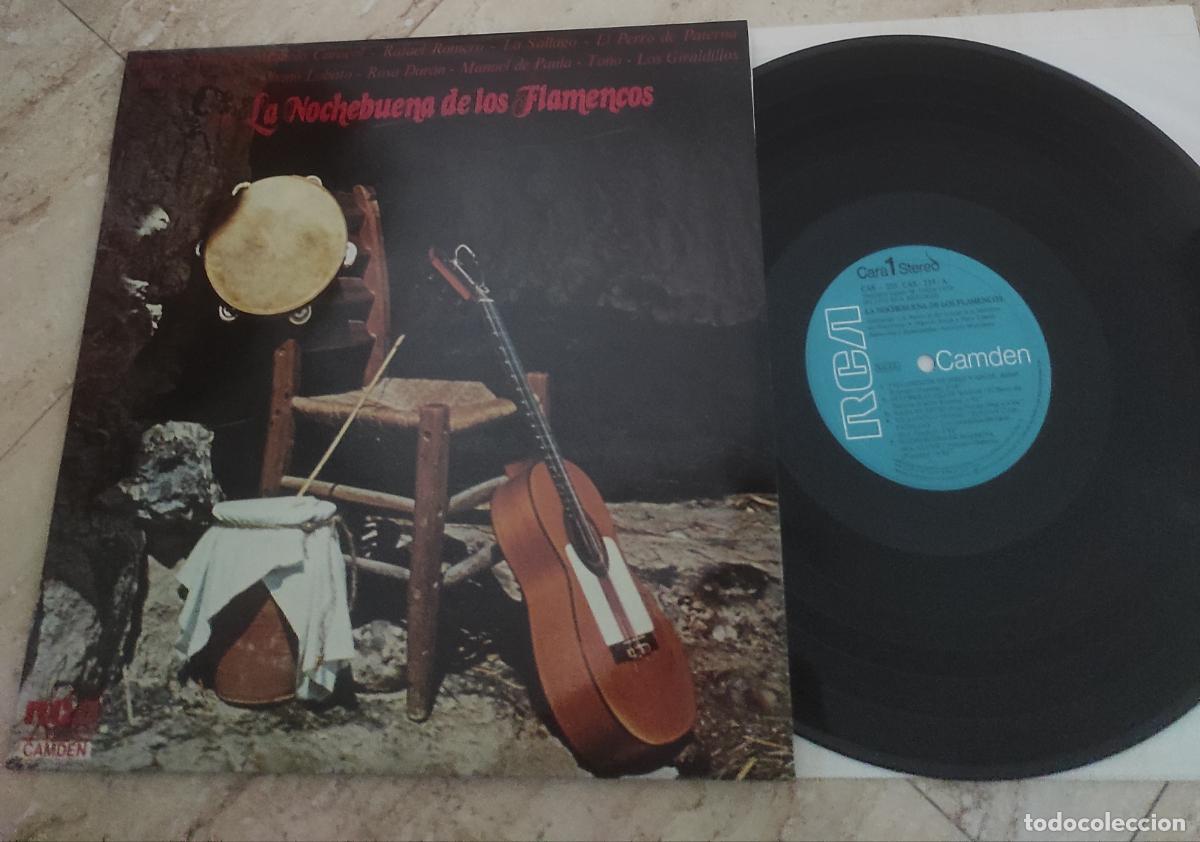 Discos de vinilo: NAVIDAD - LA NOCHEBUENA DE LOS FLAMENCOS / Varios -lp-1972- excelente estado-