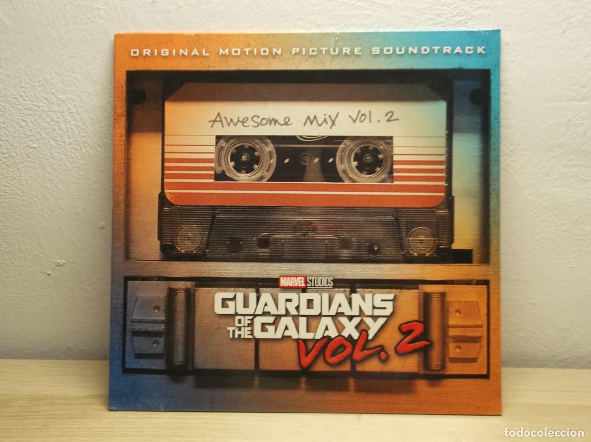 Discos de vinilo: Guardians Of The Galaxy: Awesome Mix - Volumen 2 LP NUEVO y PRECINTADO
