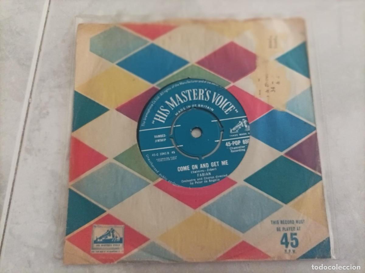 Discos de vinilo: Fabian single original-Leer-