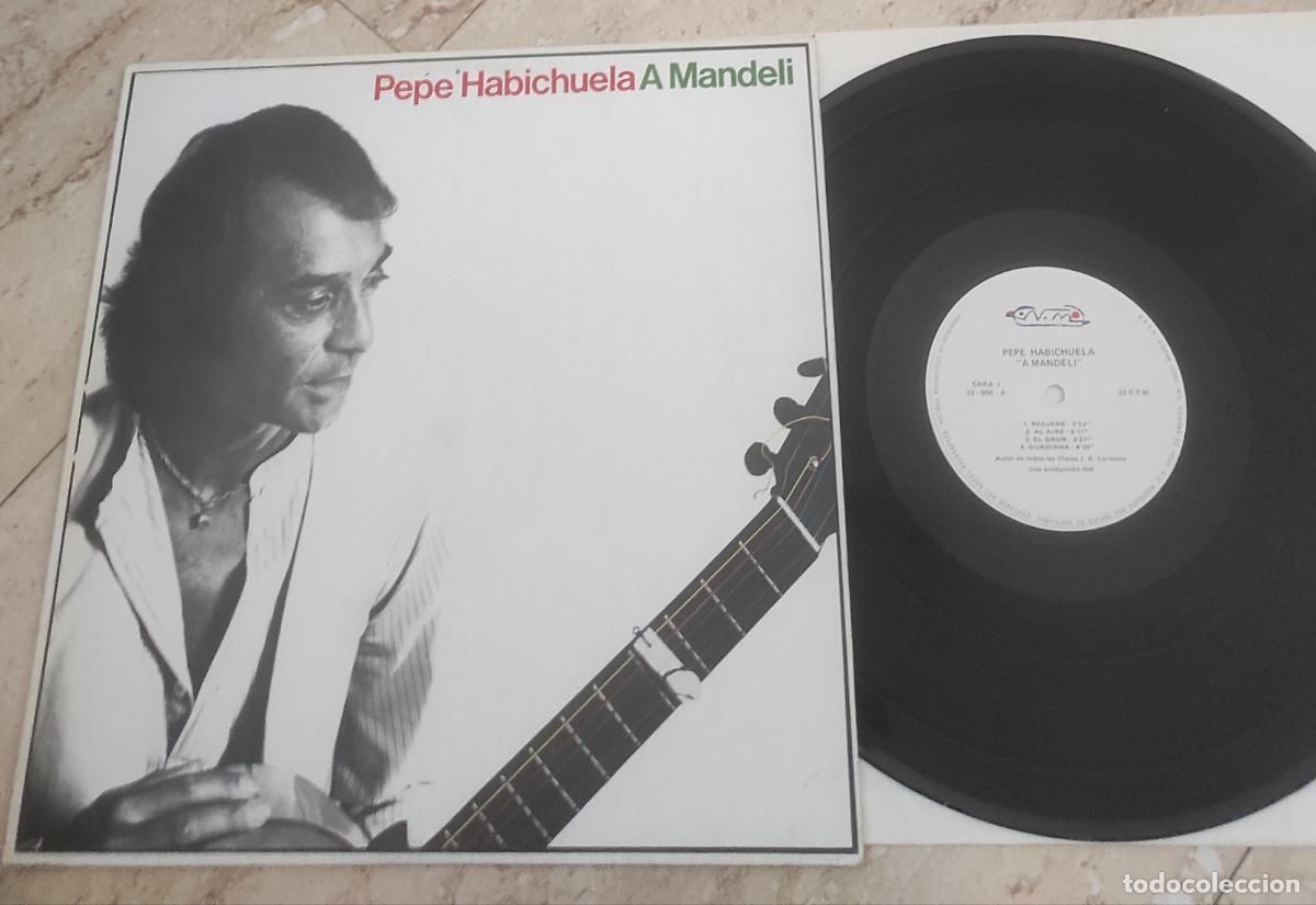 Discos de vinilo: PEPE HABICHUELA - A Mandeli.- (Lp. Nuevos Medios, 1983) EXCELENTE COMO NUEVO