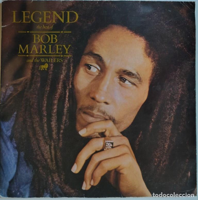Discos de vinilo: Bob Marley & The Wailers. Legend. Island I-206285, Spain 1984 LP + doble carpeta