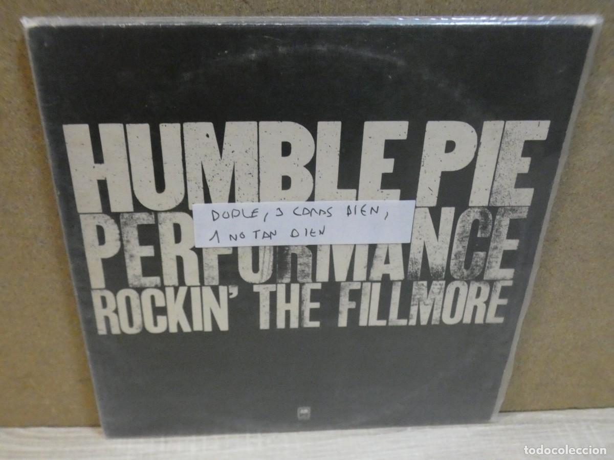 Discos de vinilo: ARKANSAS1980 CAJJ747 VINILO LEVE USO AUN CORRECTO HUMBLE PIE DOBLE LP 3 CARAS BIEN 1 NO TANTO