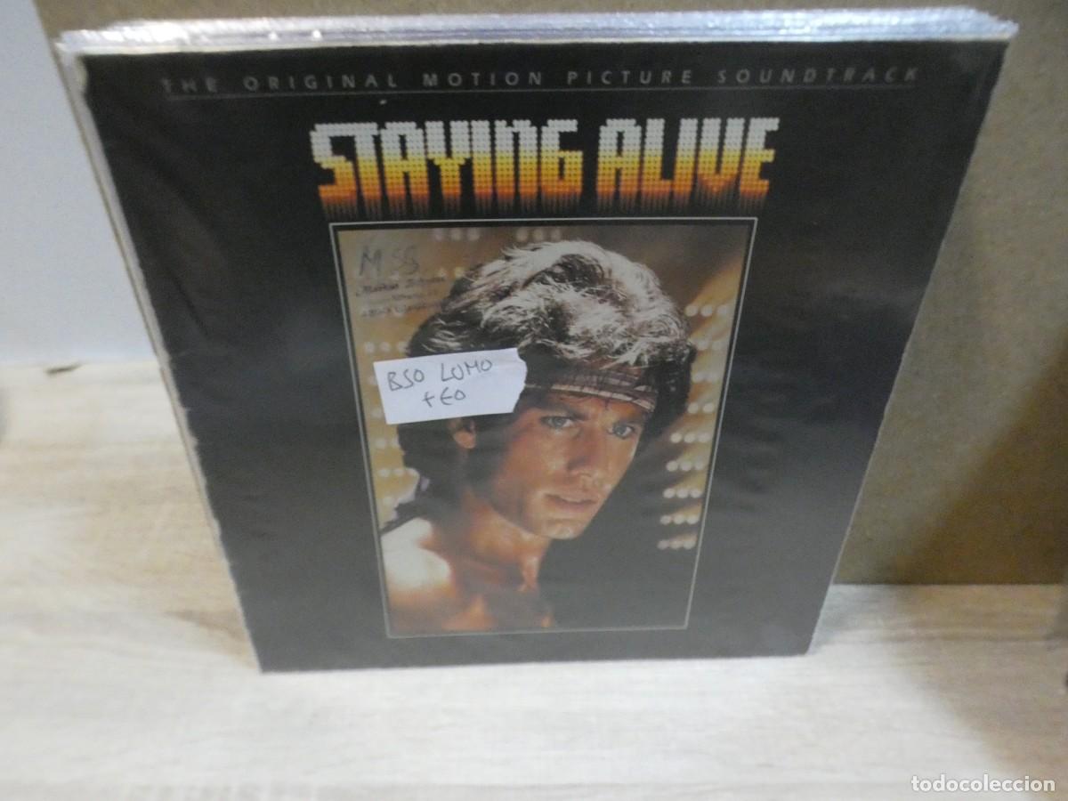 Discos de vinilo: ARKANSAS1980 BOXX759 VINILO CORRECTISIMO BSO OST BANDA SONORA STAYING ALIVE LOMO FEO