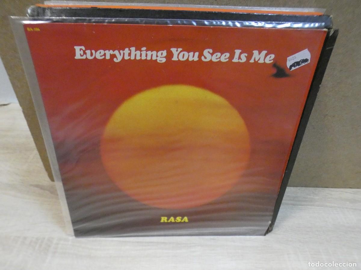 Discos de vinilo: ARKANSAS1980 BOXX759 VINILO CORRECTISIMO RASA EVERYTHING YOU SEE IS ME