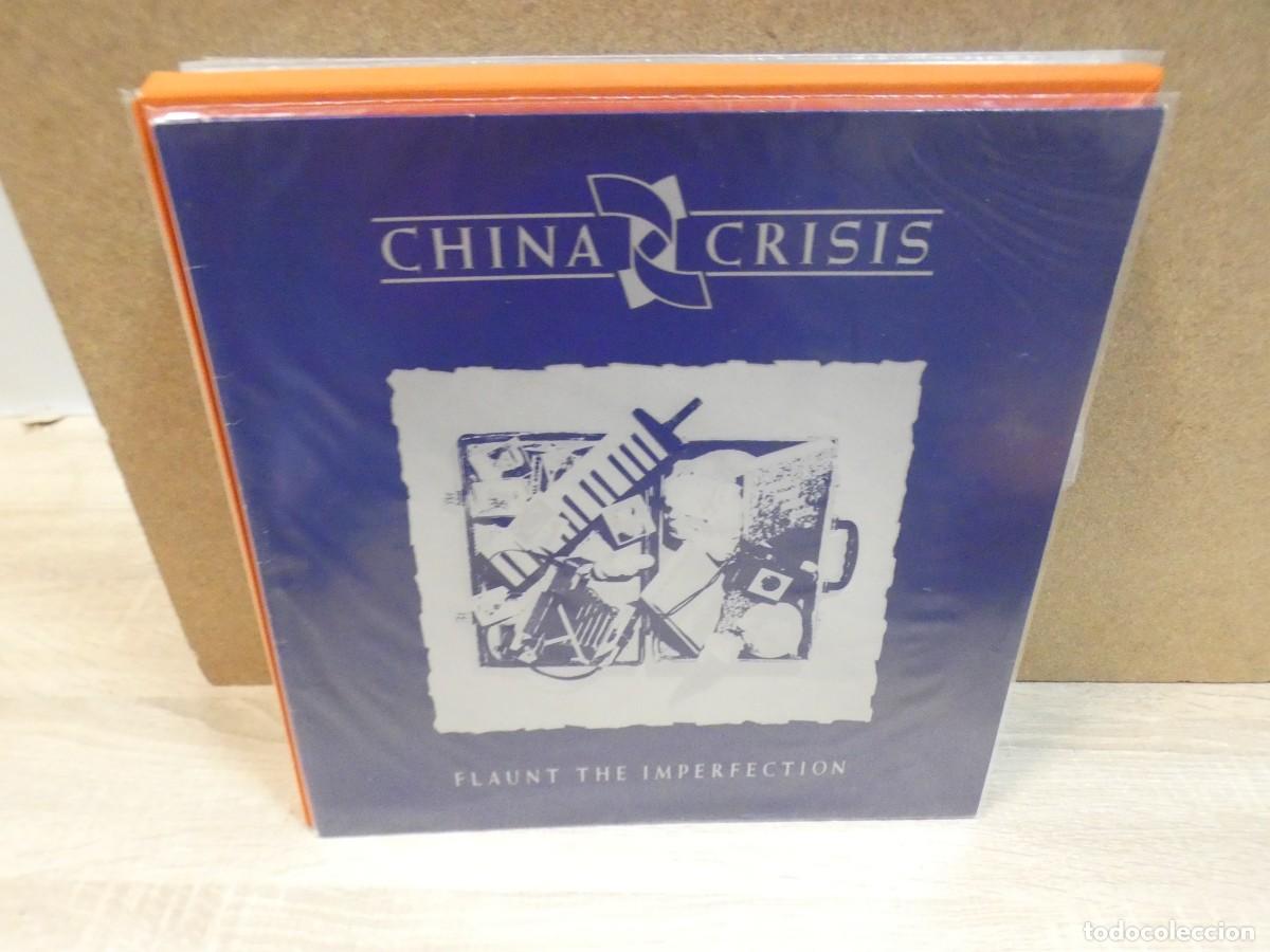 Discos de vinilo: ARKANSAS1980 BOXX759 VINILO CORRECTISIMO CHINA CRISIS FLAUNT THE IMPERFECTION