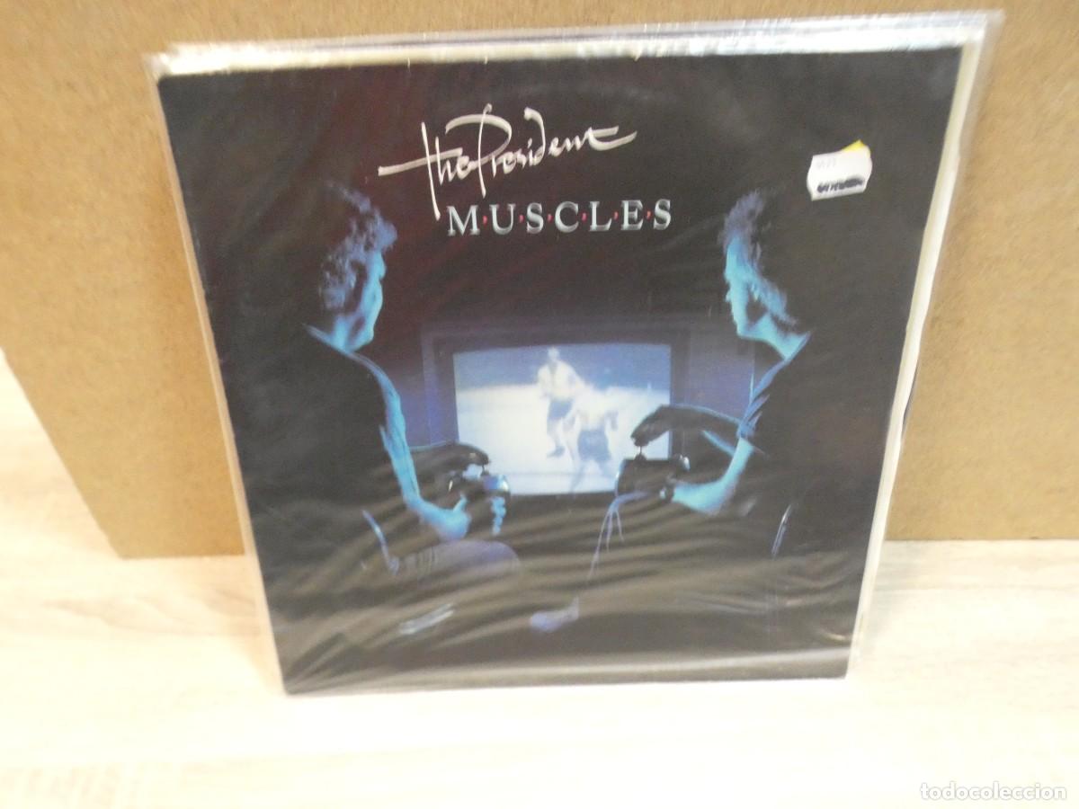 Discos de vinilo: ARKANSAS1980 BOXX759 VINILO CORRECTISIMO THE PRESIDENT MUSCLES