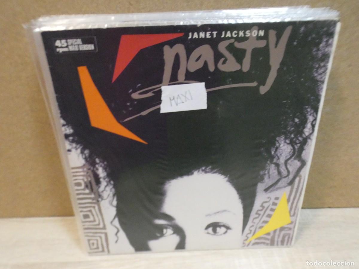 Discos de vinilo: ARKANSAS1980 BOXX759 VINILO CORRECTISIMO MAXISINGLE JANET JACKSON