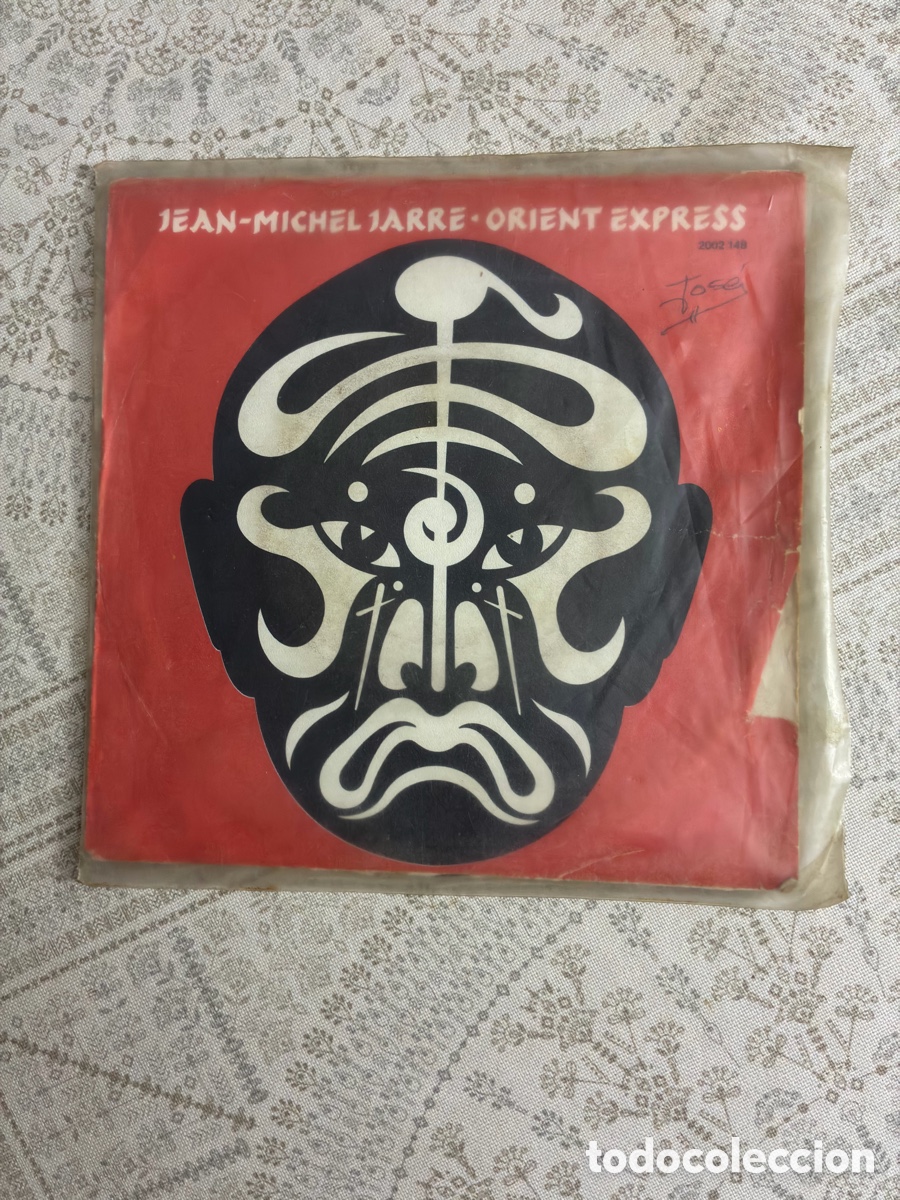 Discos de vinilo: Single 7&rdquo; Vinilo Jean-Michel Jarre - Orient Express / Equinoxe IV (Polydor 2002 149, 1982)