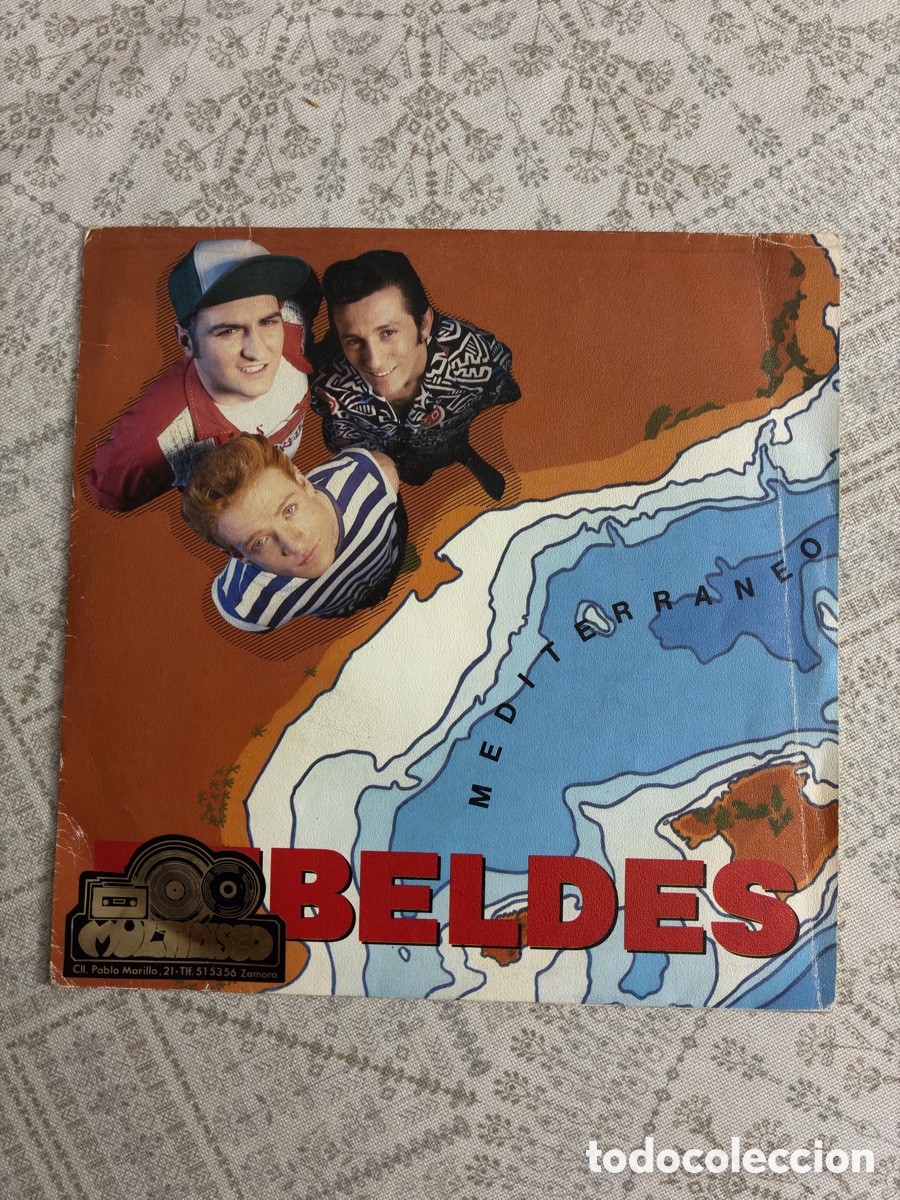 Discos de vinilo: Single 7&rdquo; Vinilo Los Rebeldes - Mediterr&aacute;neo / Hacerte el Amor (Epic EPC 651550-7, 1988)