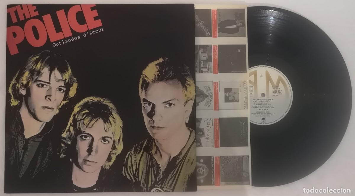 Discos de vinilo: DISCO VINILO THE POLICE OUTLANDOS D'AMOUR LP 1985 &iexcl;IMPECABLE!