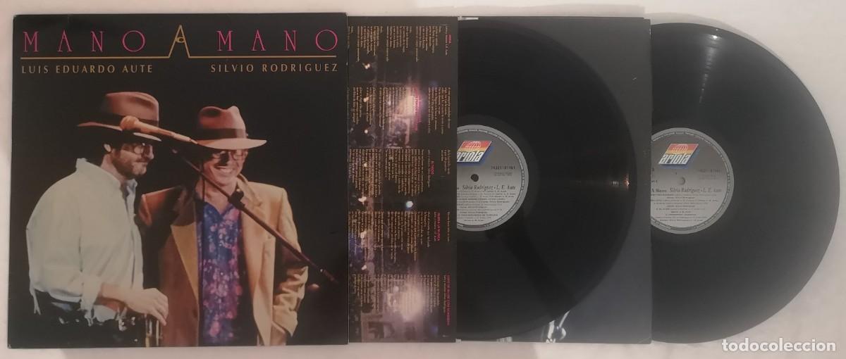 Discos de vinilo: DISCO VINILO AUTE / SILVIO RODR&Iacute;GUEZ MANO A MANO LP 1993
