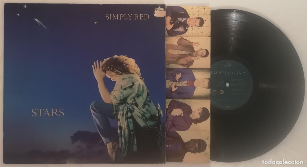 Discos de vinilo: DISCO VINILO SIMPLY RED STARS LP 1991