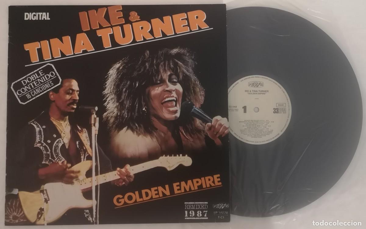 Discos de vinilo: DISCO VINILO IKE & TINA TURNER GOLDEN EMPIRE LP 1987 &iexcl;IMPECABLE!