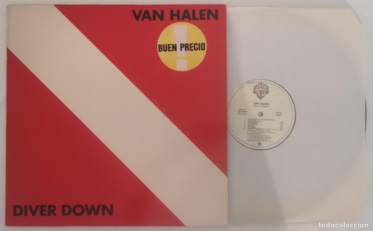 Discos de vinilo: DISCO VINILO VAN HALEN DIVER DOWN LP 1987 &iexcl;DISCO IMPECABLE!