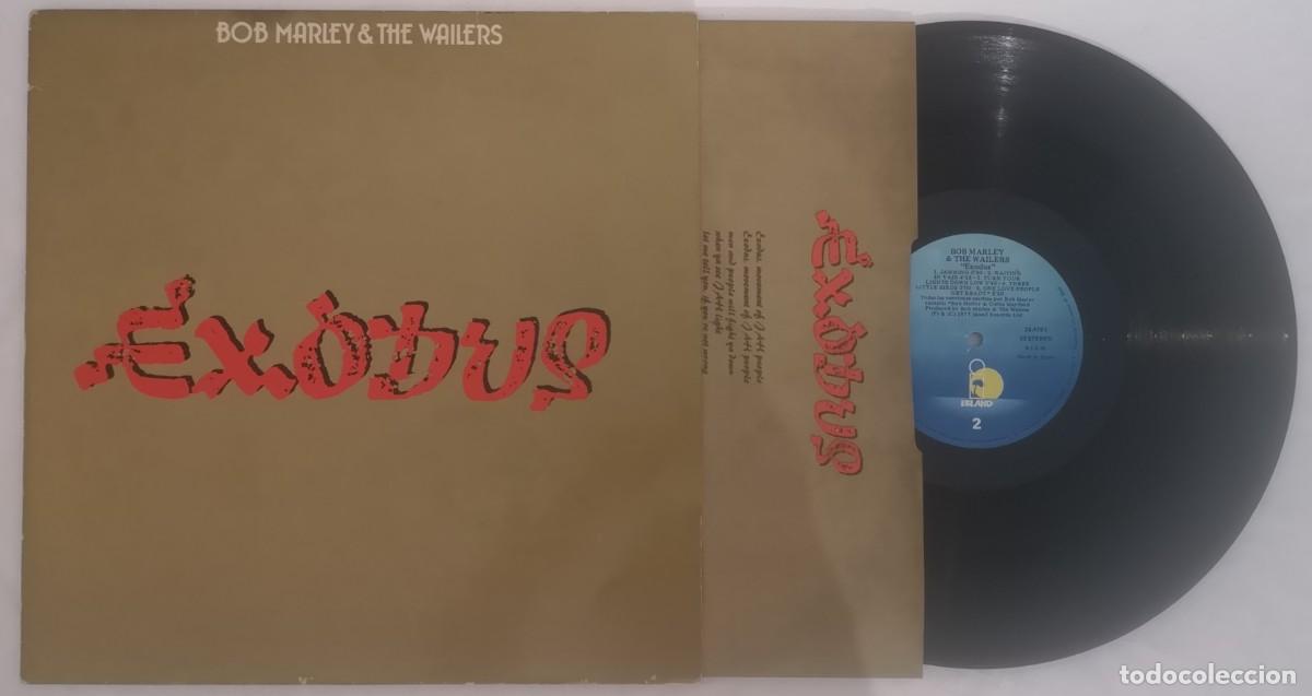 Discos de vinilo: DISCO VINILO BOB MARLEY & THE WAILERS EXODUS LP