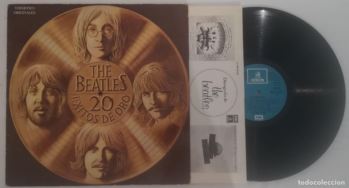 Discos de vinilo: DISCO VINILO THE BEATLES 20 &Eacute;XITOS DE ORO LP 1979