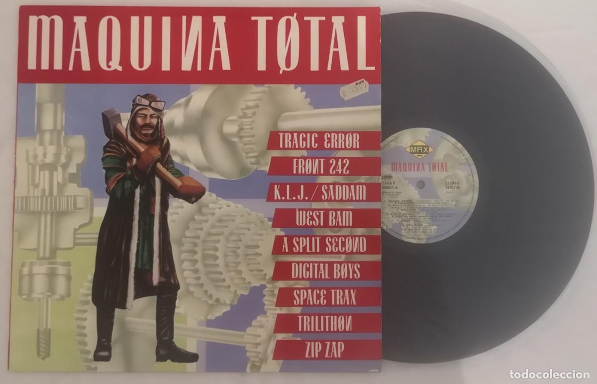 Discos de vinilo: DISCO VINILO M&Aacute;QUINA TOTAL LP 1991