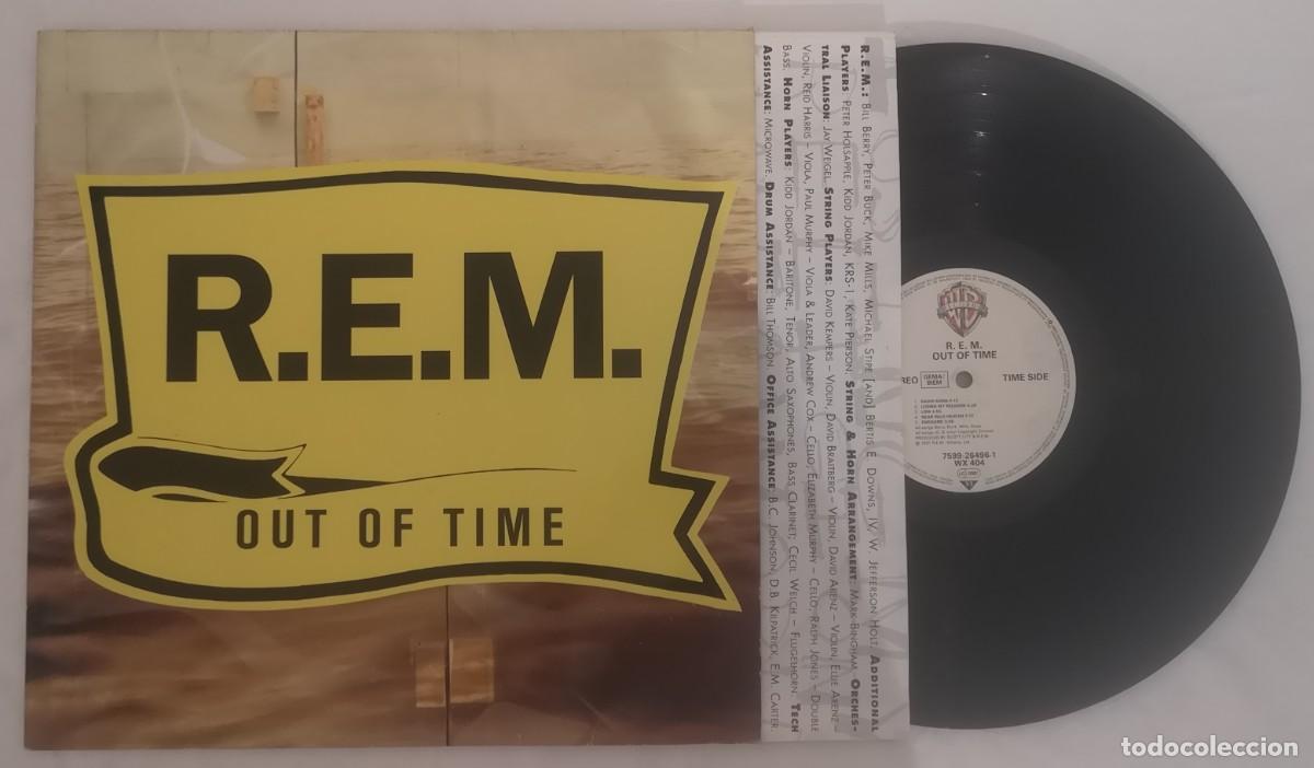 Discos de vinilo: DISCO VINILO REM OUT OF TIME LP 1991