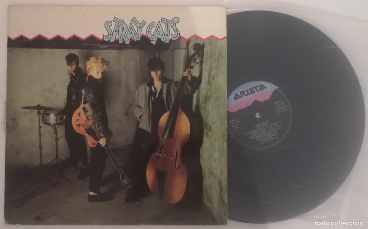 Discos de vinilo: DISCO VINILO STRAY CATS LP 1981