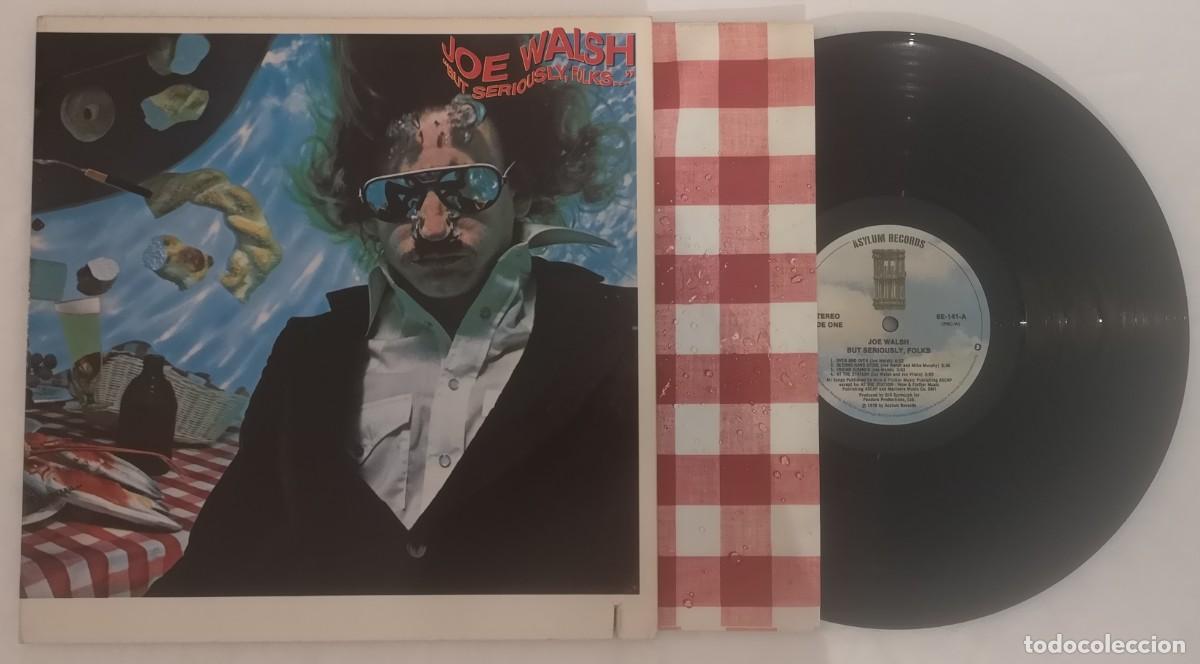 Discos de vinilo: DISCO VINILO JOE WALSH BUT SERIOUSLY, FOLKS LP 1978 &iexcl;DISCO IMPECABLE!