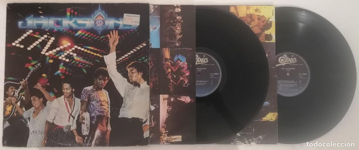 Discos de vinilo: DISCO VINILO THE JACKSONS LIVE LP 1981