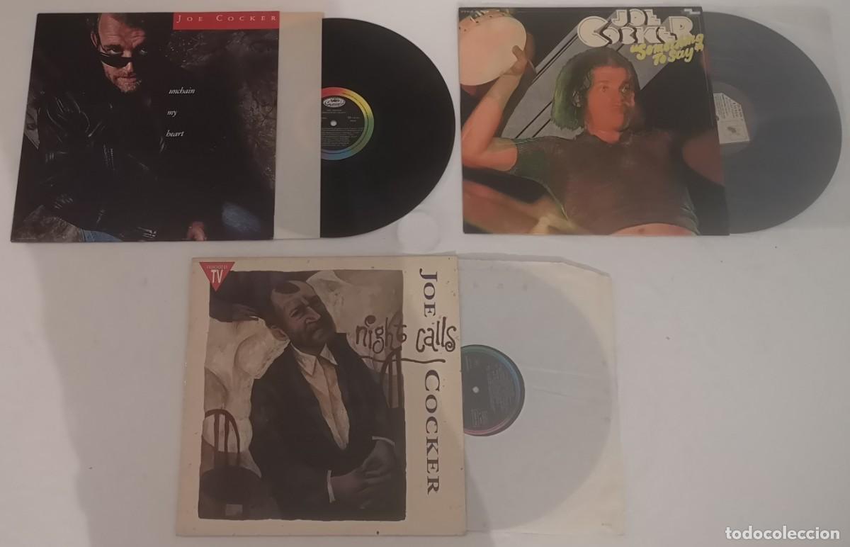 Discos de vinilo: LOTE DISCOS VINILO JOE COCKER LP