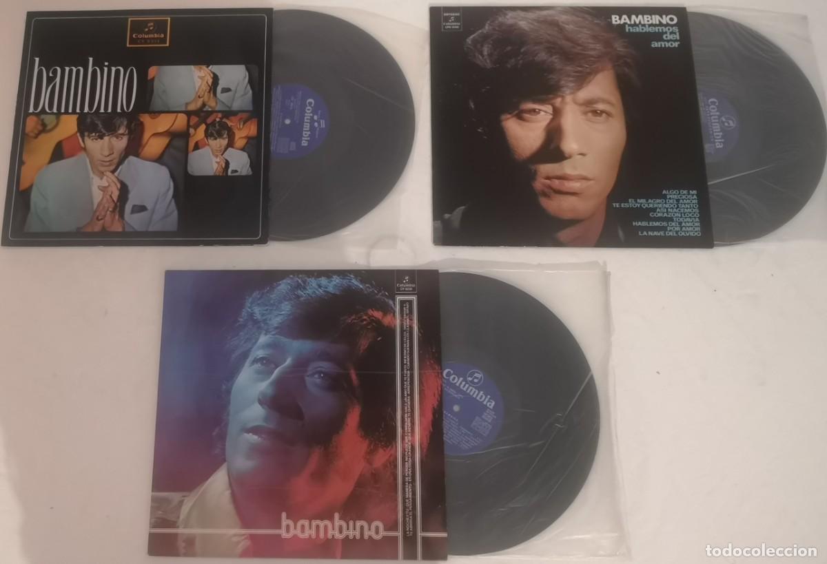Discos de vinilo: LOTE DISCOS VINILO BAMBINO (FLAMENCO) LP &iexcl;PERFECTO ESTADO!