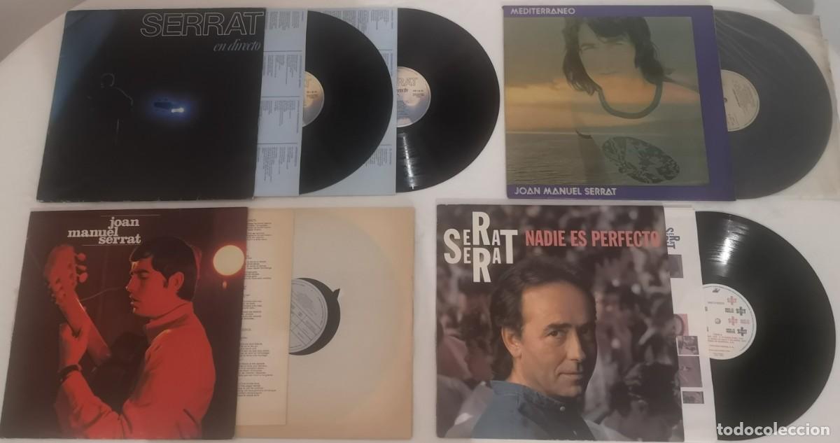 Discos de vinilo: LOTE DISCOS VINILO SERRAT LP