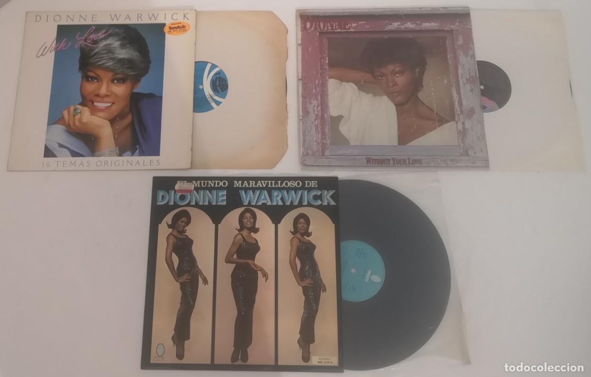 Discos de vinilo: LOTE 5 DISCOS VINILO DIONNE WARWICK LP