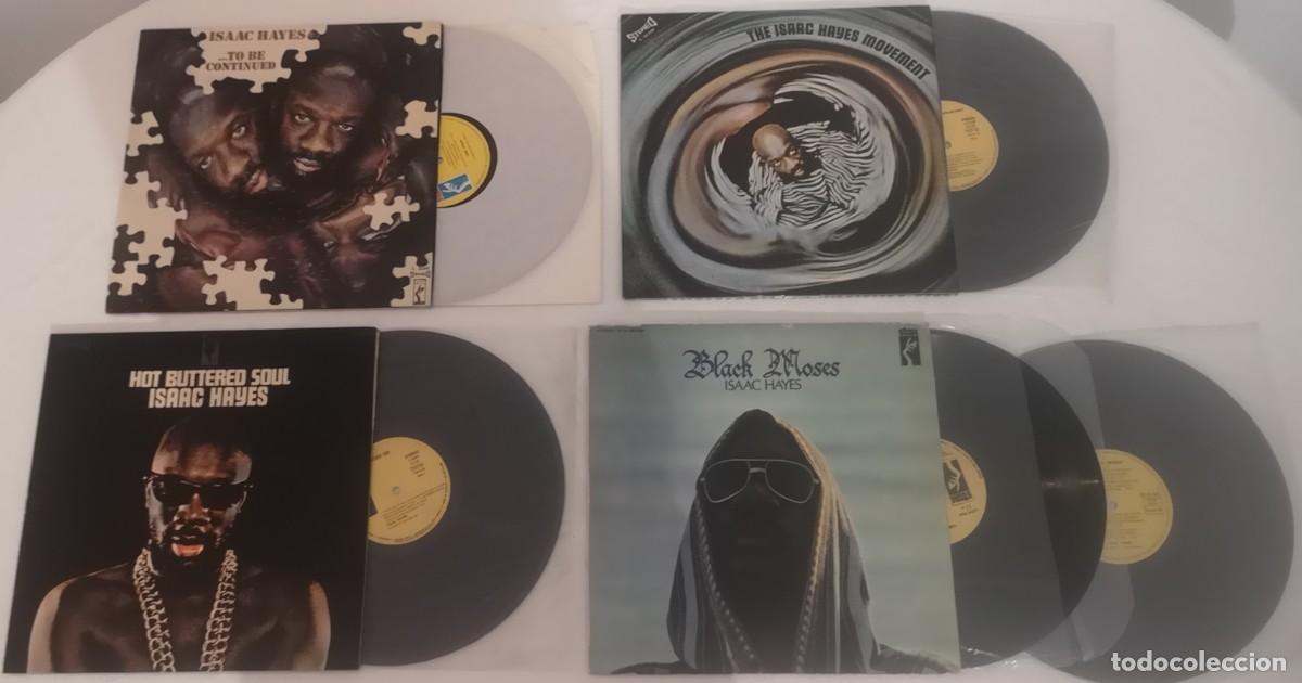 Discos de vinilo: LOTE DISCOS VINILO ISAAC HAYES LP
