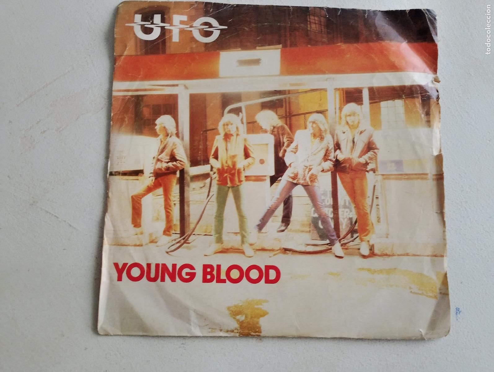 Discos de vinilo: UFO &ndash; Young Blood, 1980, Hard Rock